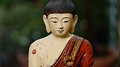 Budha statue wood