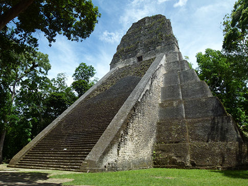 Tikal Guatemala pyramid